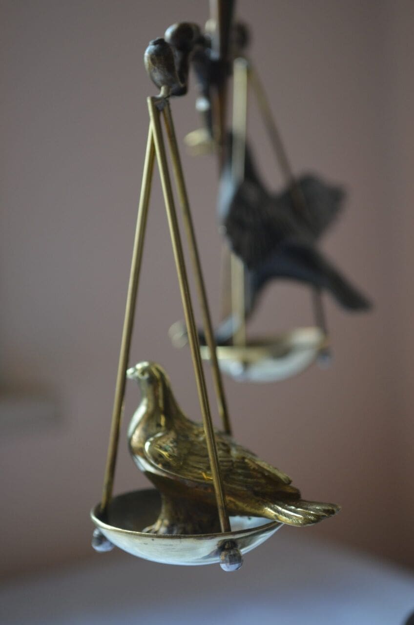 Themis (Small Bronze Scales of Justice sculpture) - Image 5