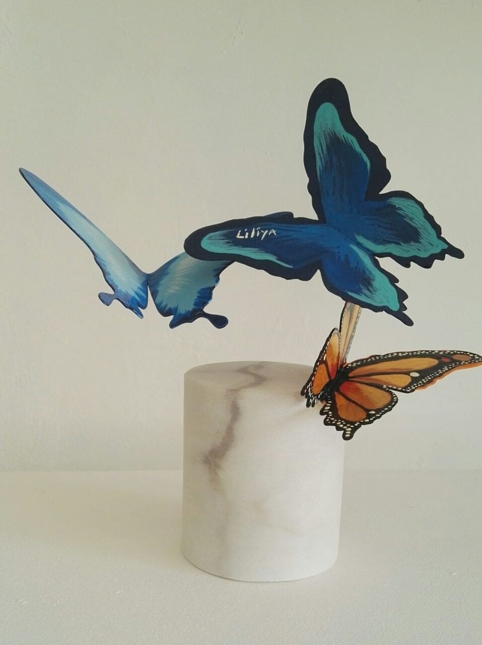 butterfly 4 (Flying Butterflies Indoor statue)