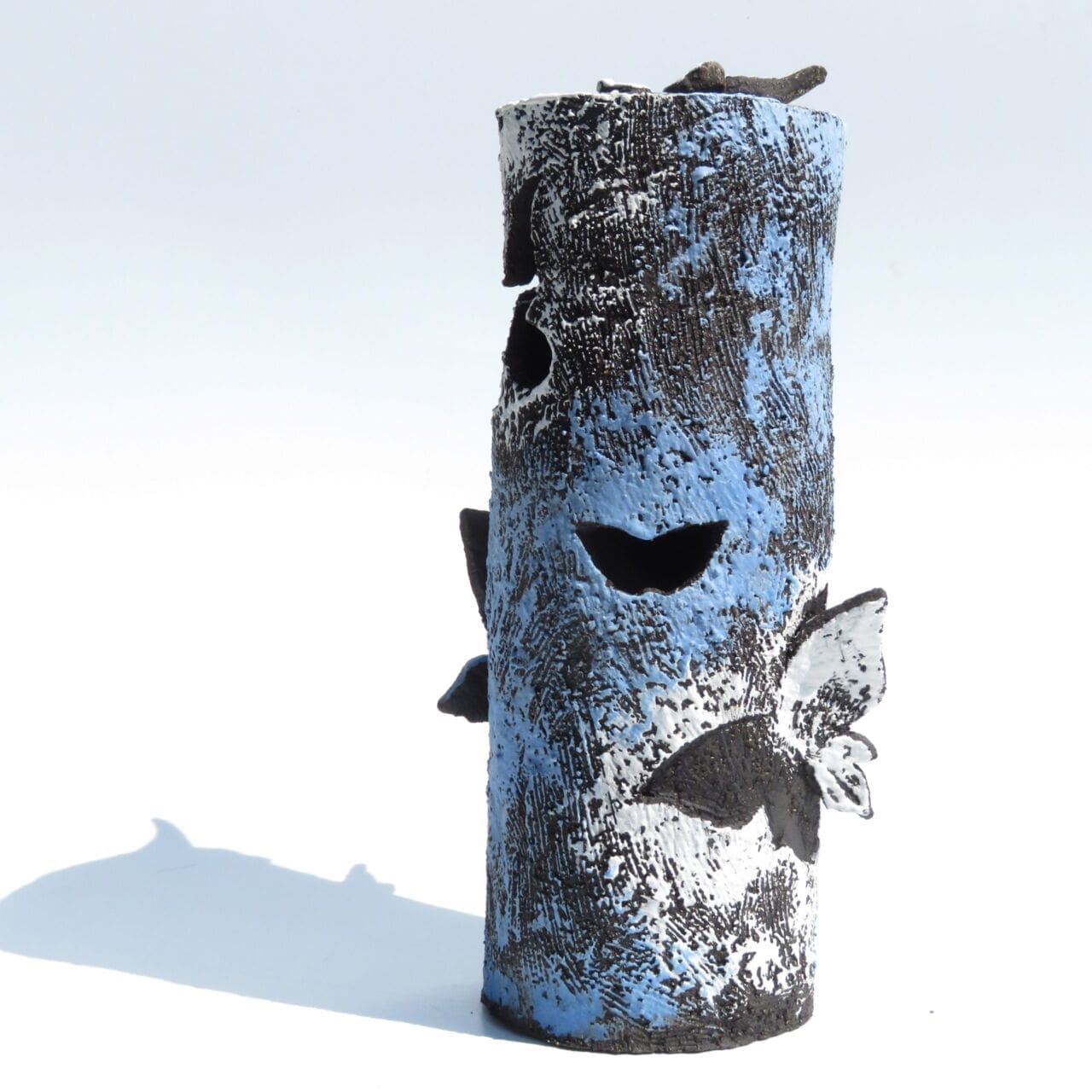 Butterfly (Abstract Column Ceramic Little sculpture) - Image 5
