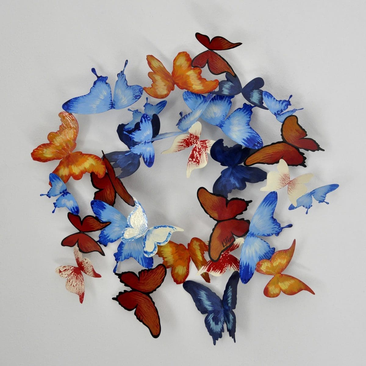 Butterfly Cloud (Flock Flying Butterflies statue) - Image 4