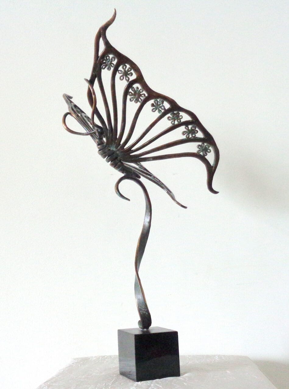 Butterfly III (Fantasy Abstract Butterfly sculpture) - Image 2