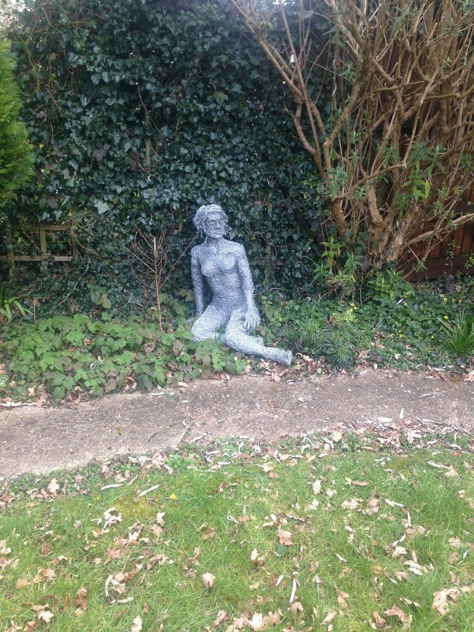 Women, Wire Mesh Nude Females Outdoor sculptures - Image 4