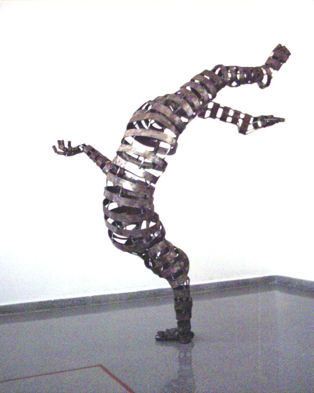 Human Balance (Acrobat abstract Found Object sculptures/statues) - Image 2