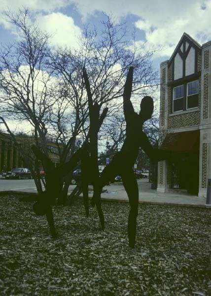 Dance (Steel Sheet abstract Dancing Men life size sculptures/statues) - Image 3