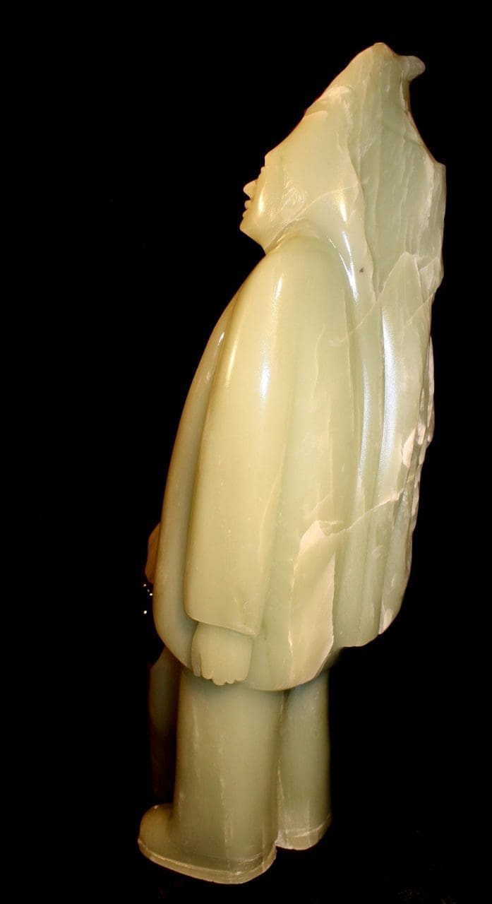 The Alchemist (Carved Soap Stone Small Man statue) - Image 2