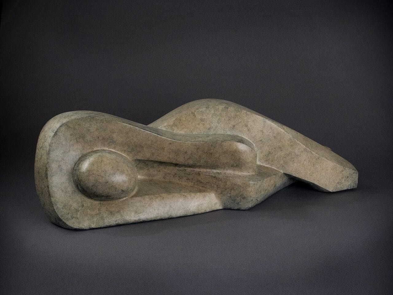 Sacred Space (Abstract figurative sculpture)