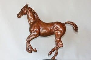 High Spirits (Cantering Horse Equine Indoor statue) - Image 3