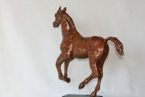 High Spirits (Cantering Horse Equine Indoor statue) - Image 4