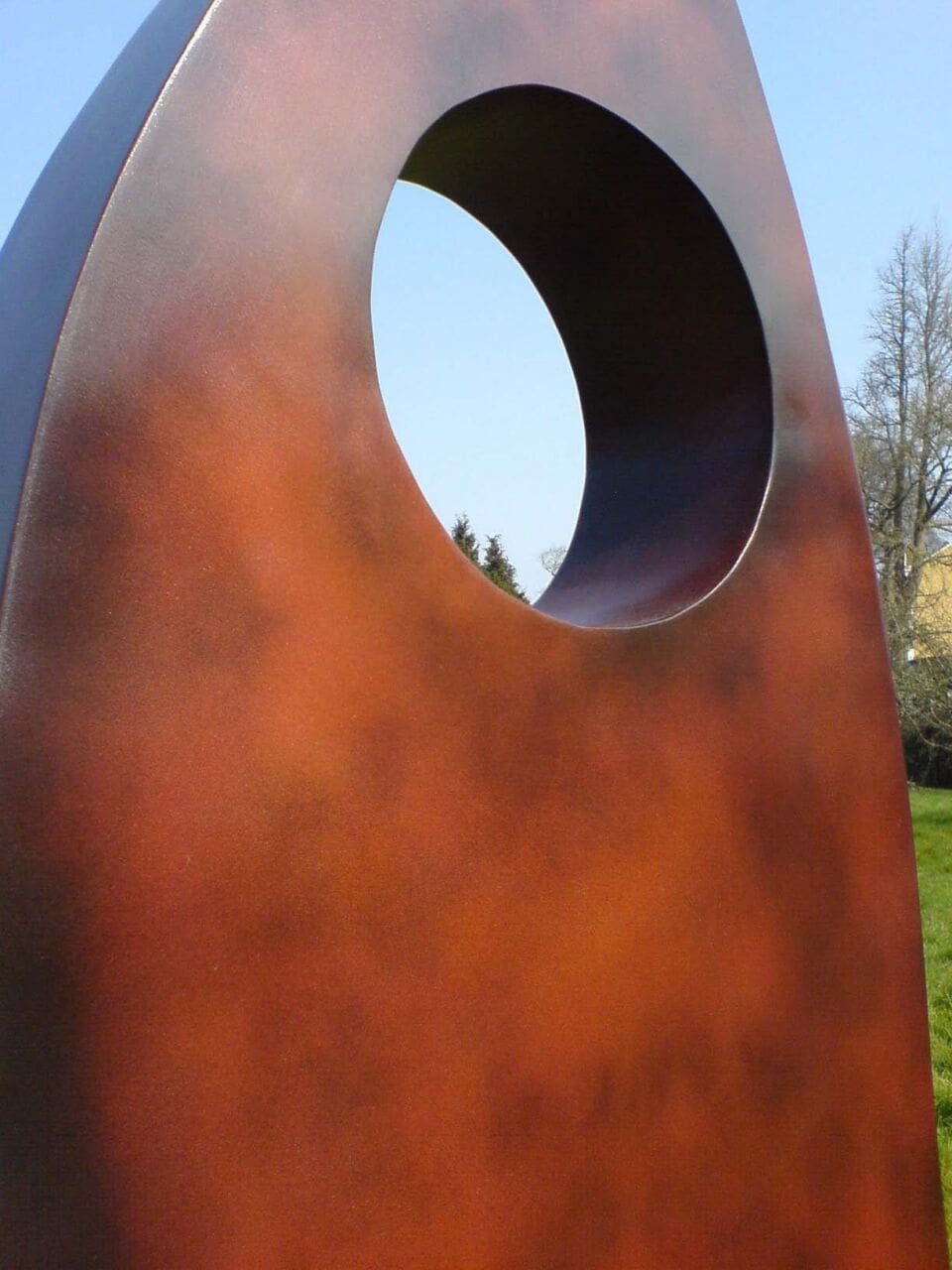 Flint (Modern Contemporary Yard Outside Art sculpture) - Image 3
