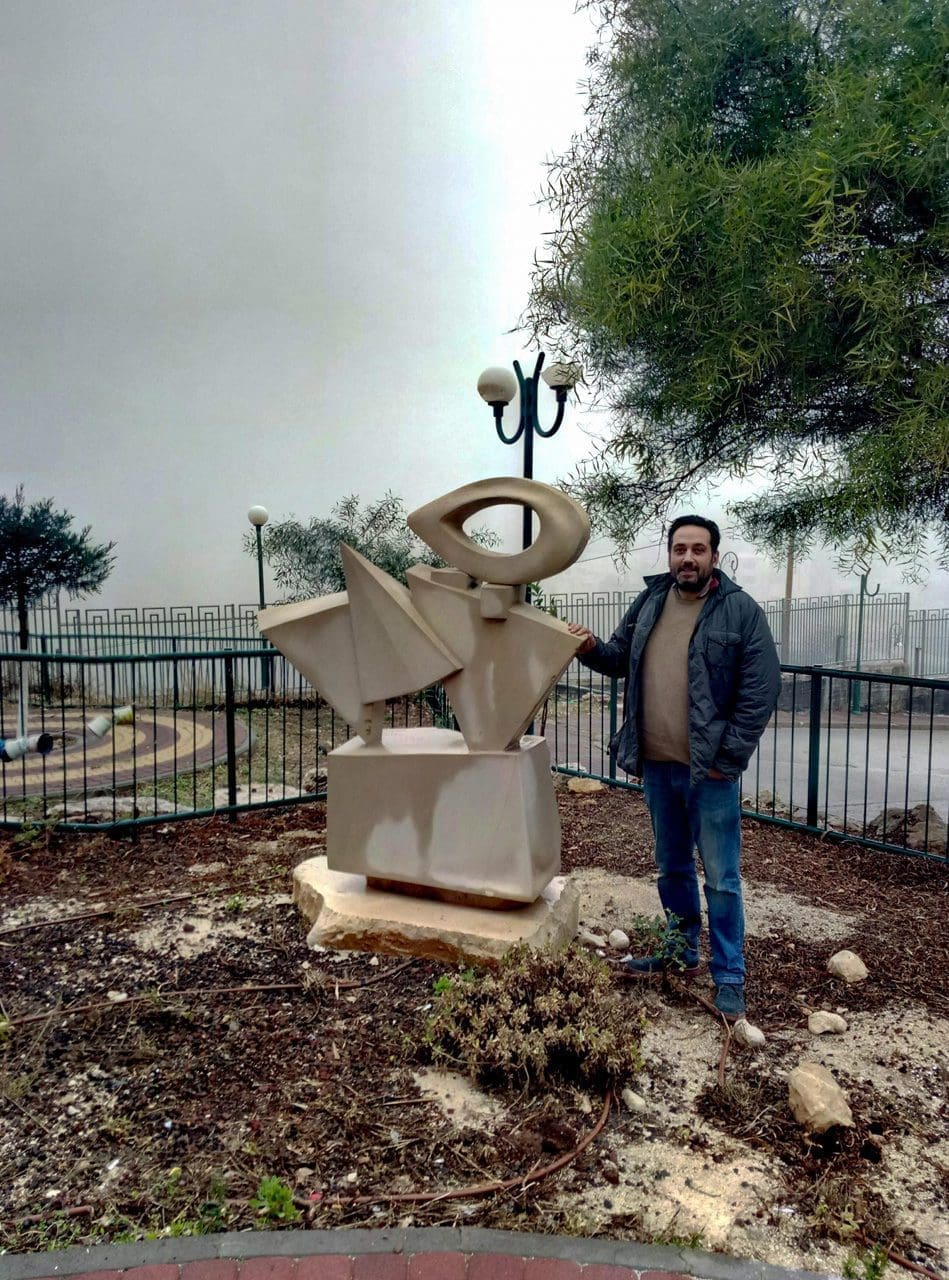 Hurfeish (Big Contemporary Carved Stone statue) - Image 3