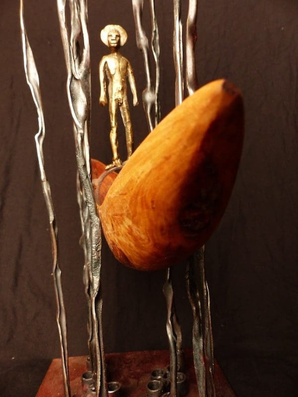 Le Passage (Contemporary Abstract Man statue) - Image 4