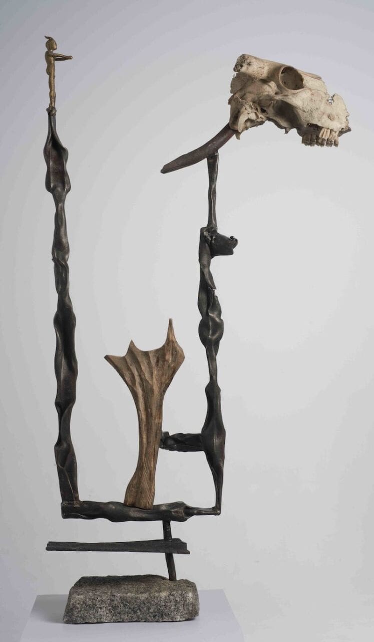 The Guide (Contemporary Abstract Human figurative statue)