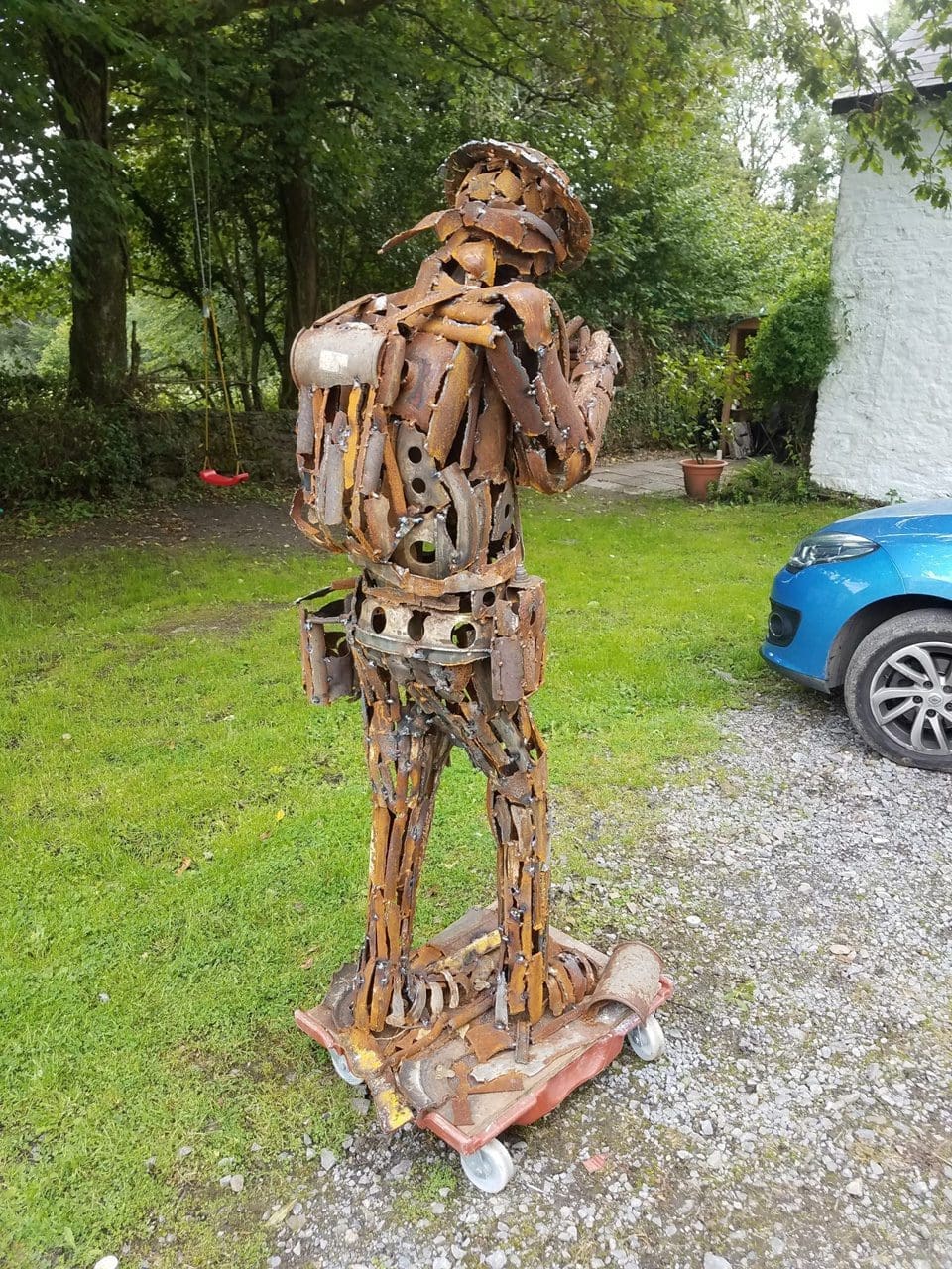First World War (Gassed British Soldier sculpture) - Image 4