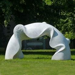 Bridge of Water (Modern Wavy Carving Yard statue)