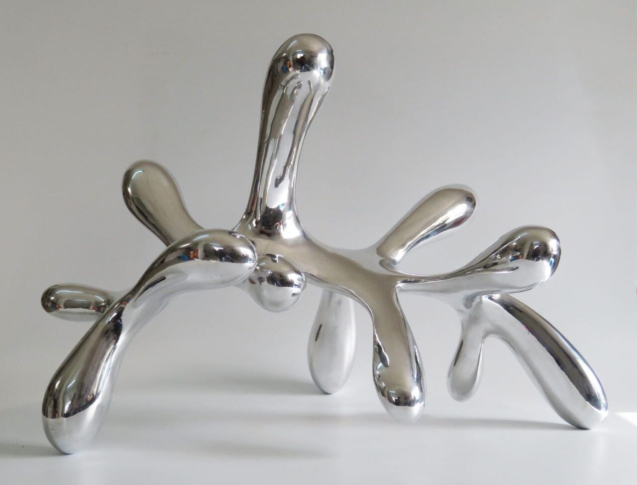 Water Dance 1 (Shiny Gleaming Water Droplets Sculpture) - Image 4