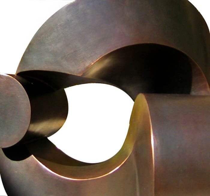 Cylinders (Small Bronze Indoor Contemporary sculpture) - Image 5