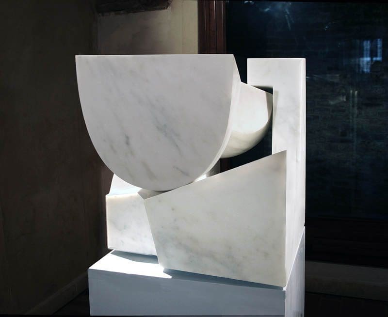 San Giorgio (Homage to Palladio Contemporary Abstract statue Carving)