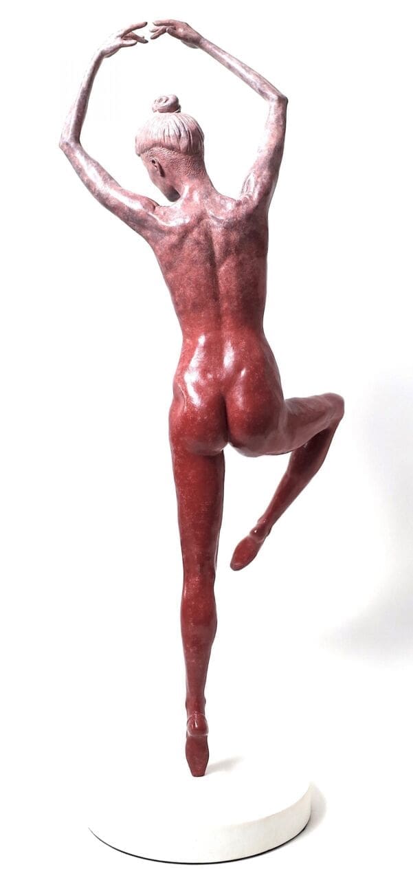 SAOIRSE - THE BALLERINA (Little Bronze En Points sculpture) - Image 2