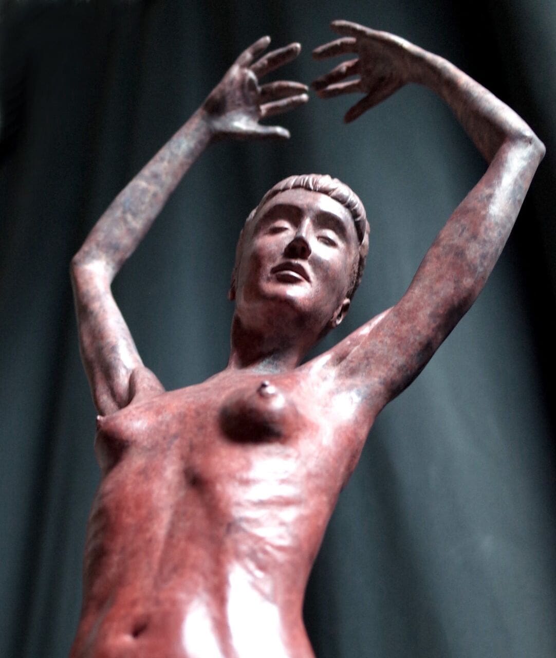 SAOIRSE - THE BALLERINA (Little Bronze En Points sculpture) - Image 3