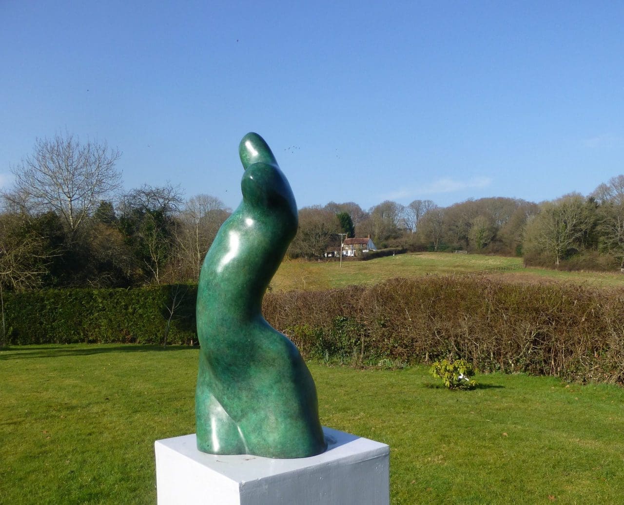 Eve IV (Nude Abstract Female Torso Garden statue) - Image 4
