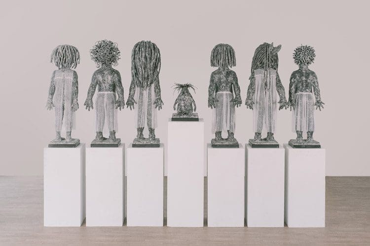 With the Heart of a Child (Bronze Infants Statue) - Image 3