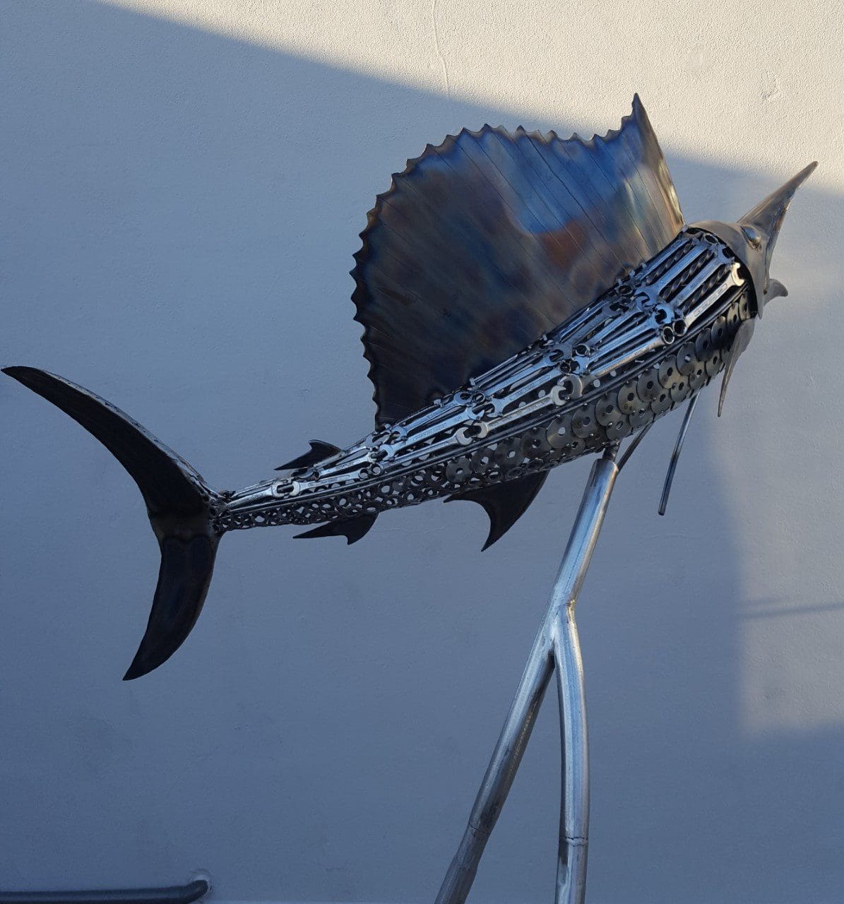 Sailfish, Life Size Stainless Steel Sculpture - Image 2