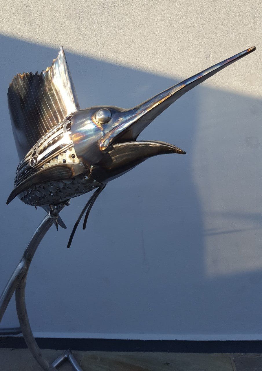 Sailfish, Life Size Stainless Steel Sculpture - Image 4