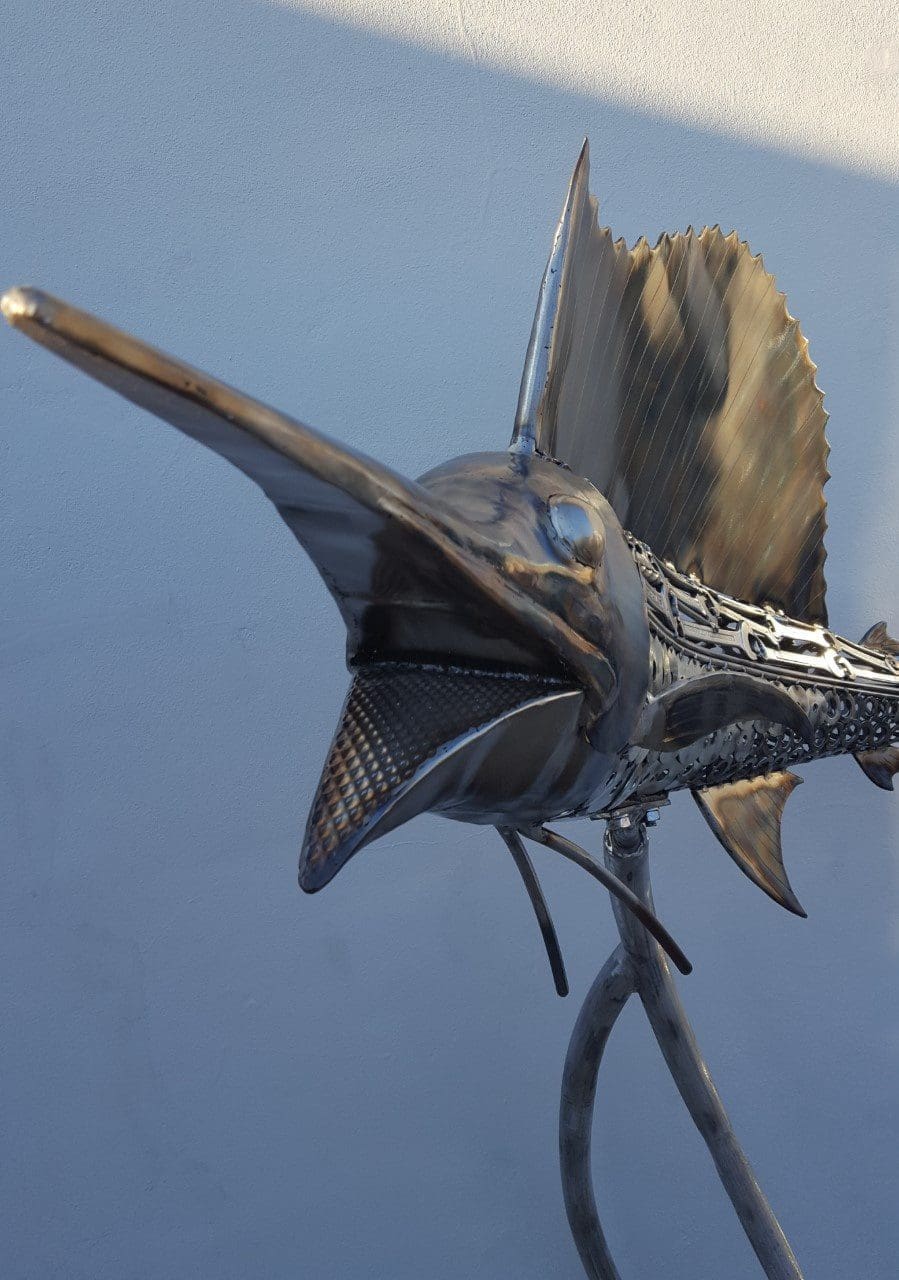 Sailfish, Life Size Stainless Steel Sculpture - Image 5