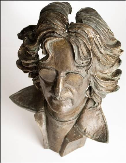 Imagine (John Lennon Bust Lost Icon Series No 1 statue) - Image 4