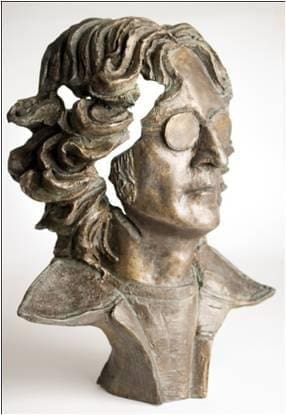 Imagine (John Lennon Bust Lost Icon Series No 1 statue) - Image 5