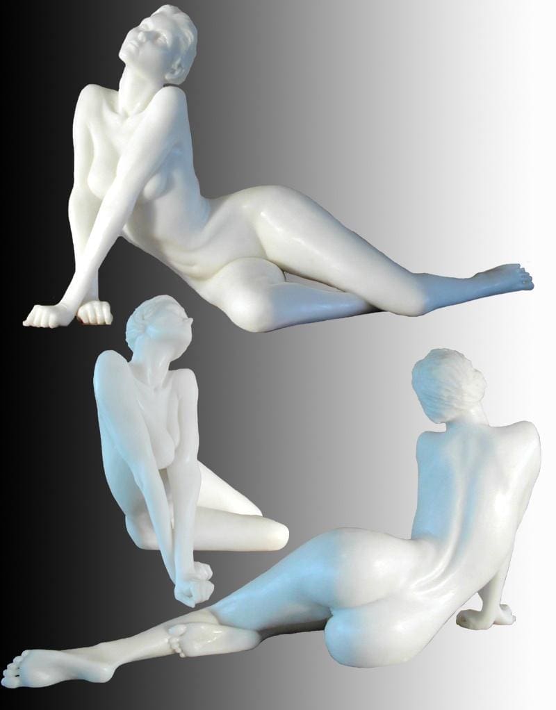 Hot Sauce (Reclining Nude Girl Lady statue)