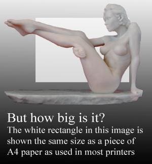 Legs (Nude Naked Beautiful Girl statue) - Image 2