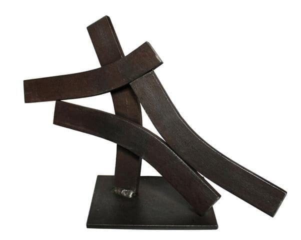Antic (Small Little Interior Modern Industrial abstract Steel statue) - Image 2