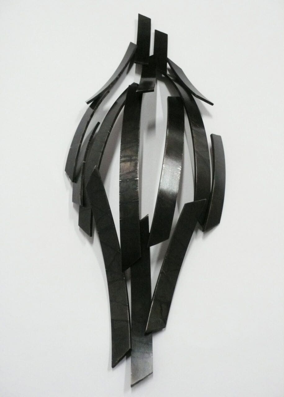 Elements XV - Hematite Skin (Wall Abstract statue) - Image 2