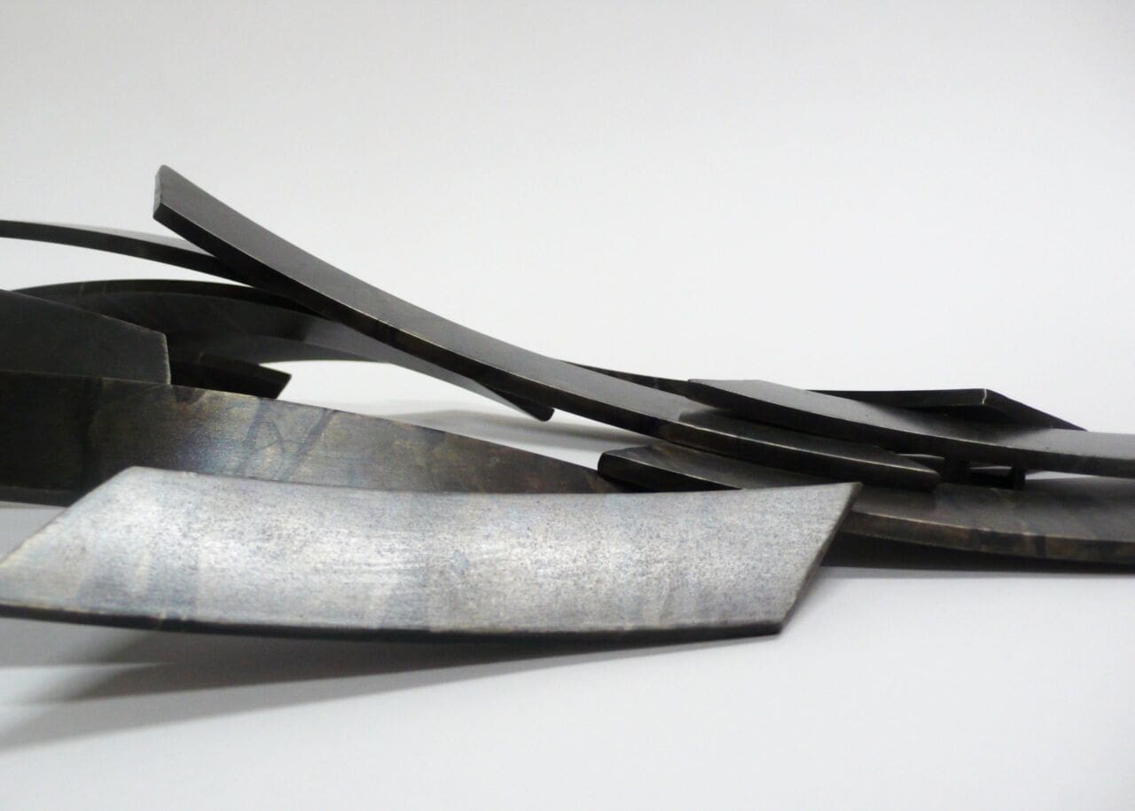 Elements XV - Hematite Skin (Wall Abstract statue) - Image 3