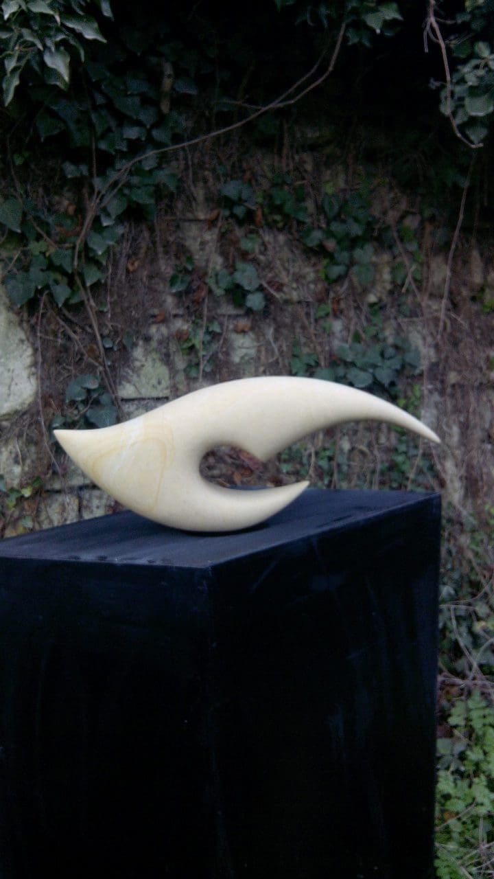Flight (Modern Abstract Stone sculpture) - Image 2