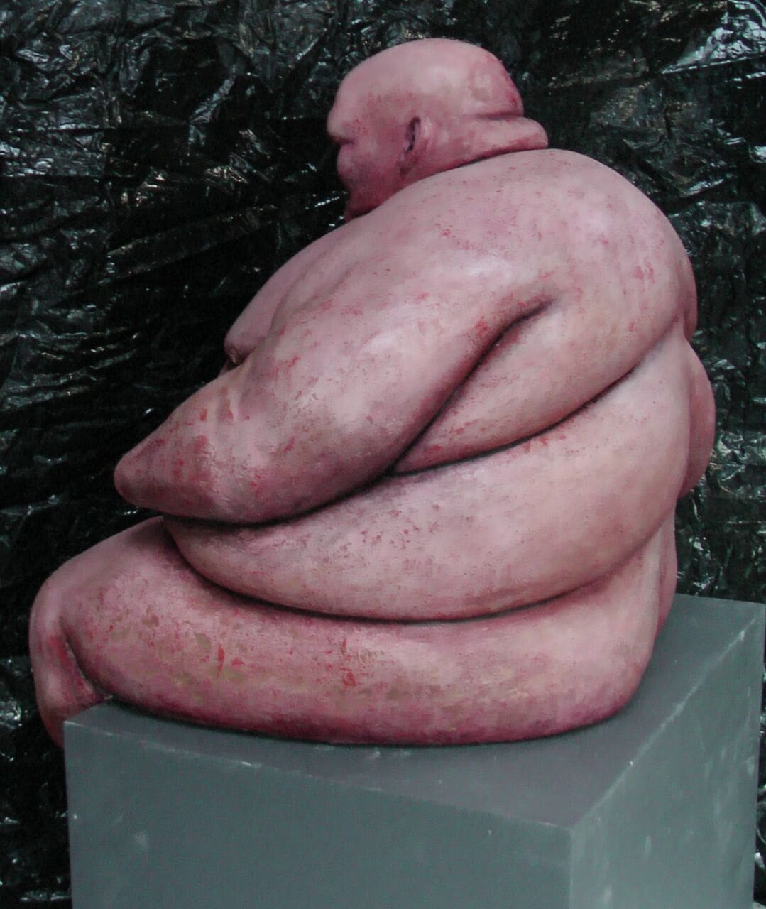 `Diabettie (statue of an Over indulged Obese Man) - Image 2