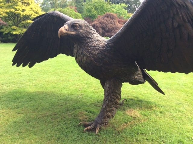 Golden Eagle (Larger than Life Golden Eagle sculpture)