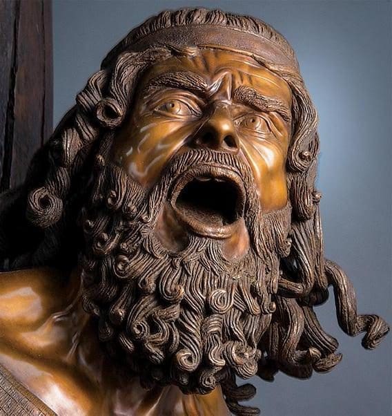Ulysses (Realistic Lashed to Mast sculpture) - Image 3