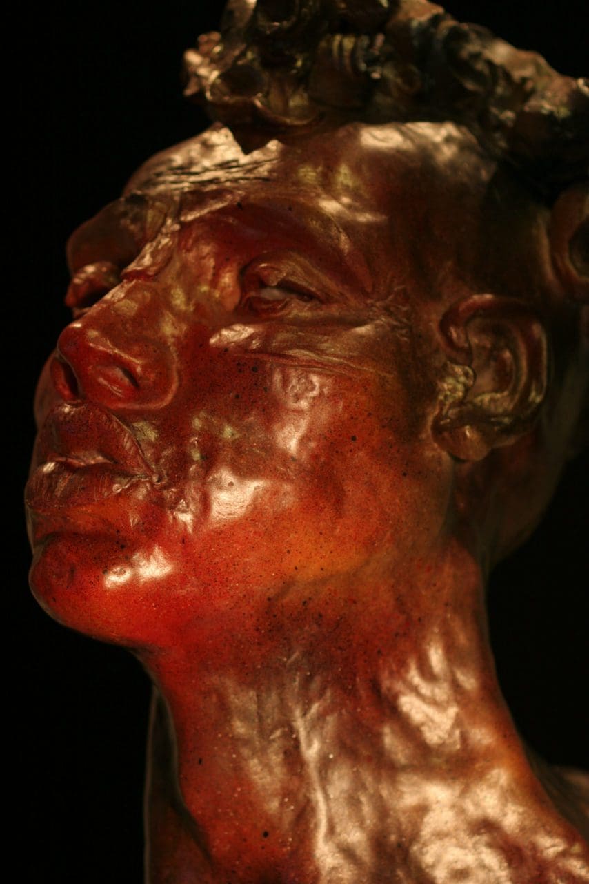 WITKO ~ Crazy Horse (Native American Bust Head Sculpture) - Image 2