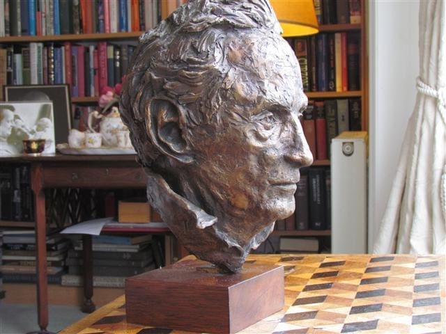 Hon William Douglas-Home (Bronze Literary Bust Head statue) - Image 3