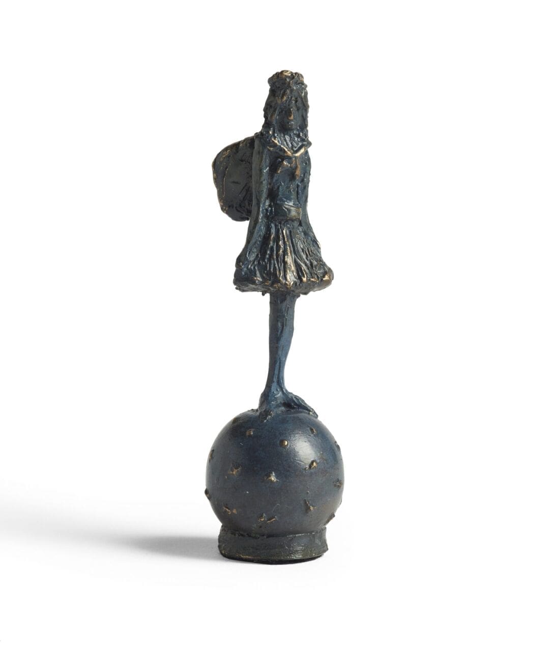 Global Fairy (Bronze Girl Fairy sculpture)