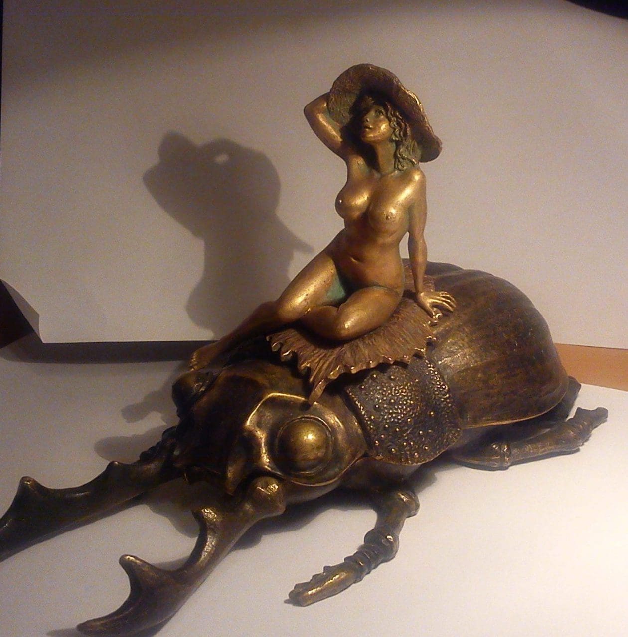 Casket Bug (Insect container topped by Nude Female) - Image 3