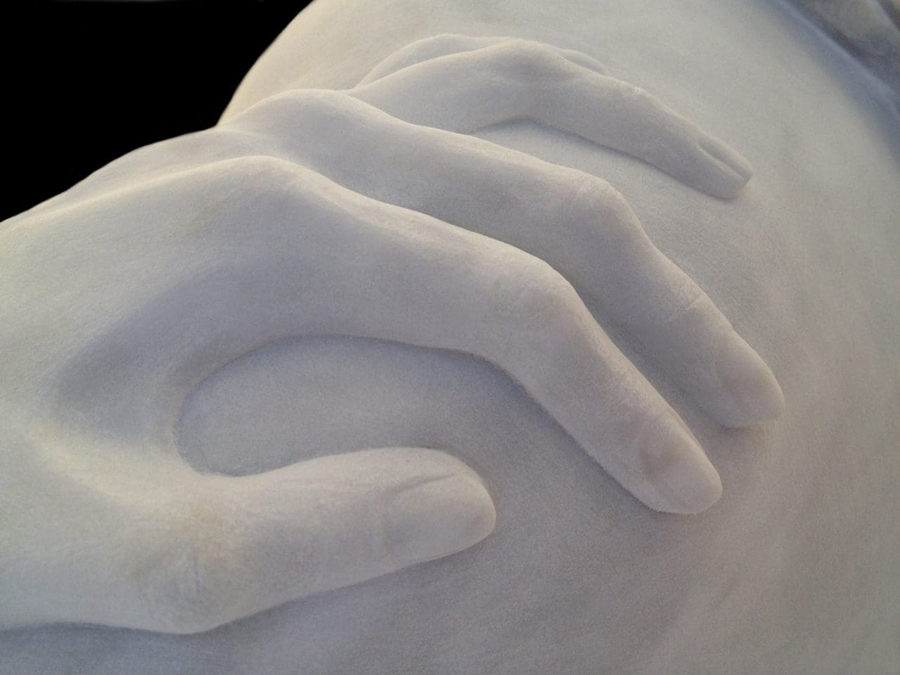 Serenity (Carved Kozani marble Nude sculpture) - Image 4