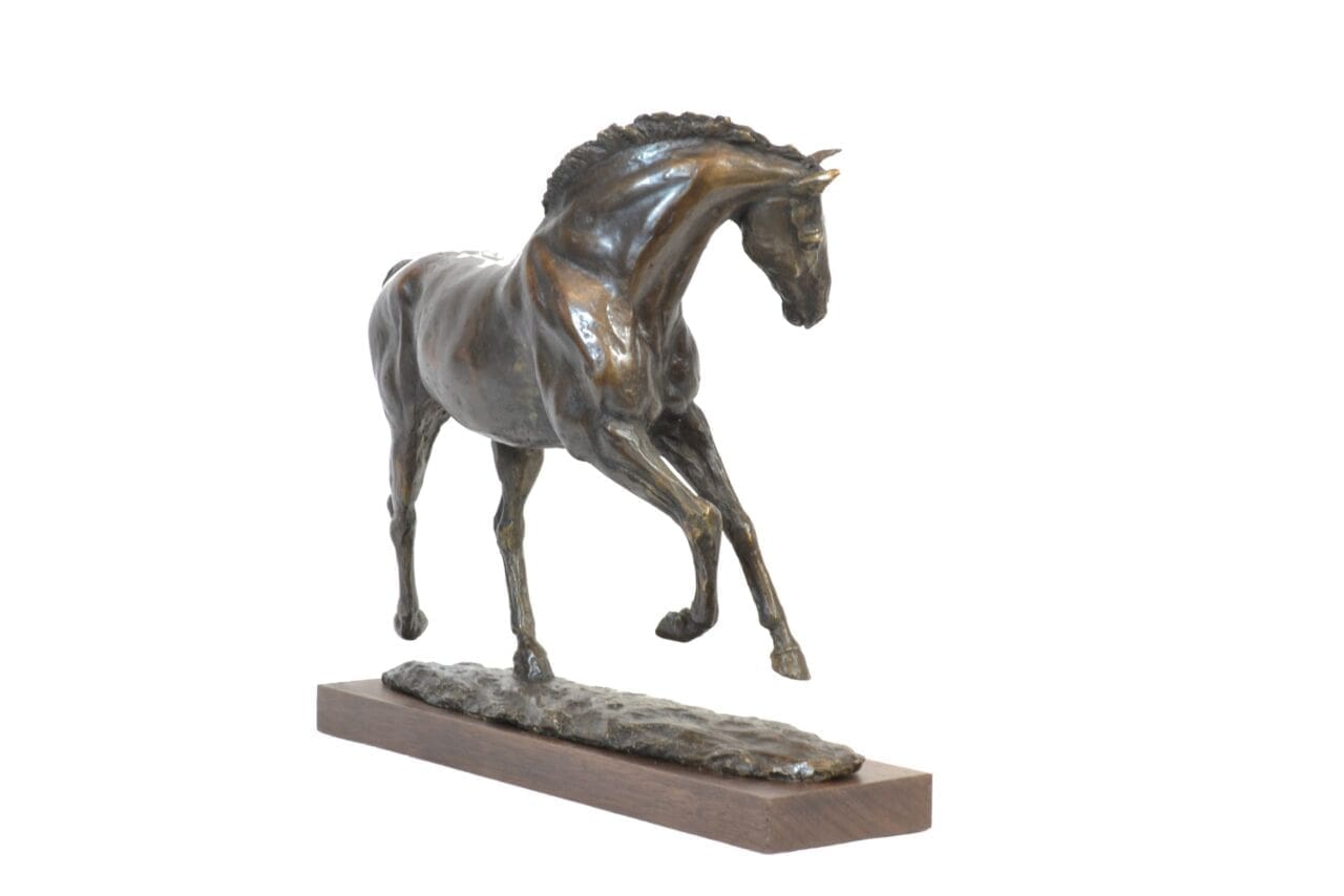 Playing Horse (Realistic Foundry Bronze Horse statue) - Image 3