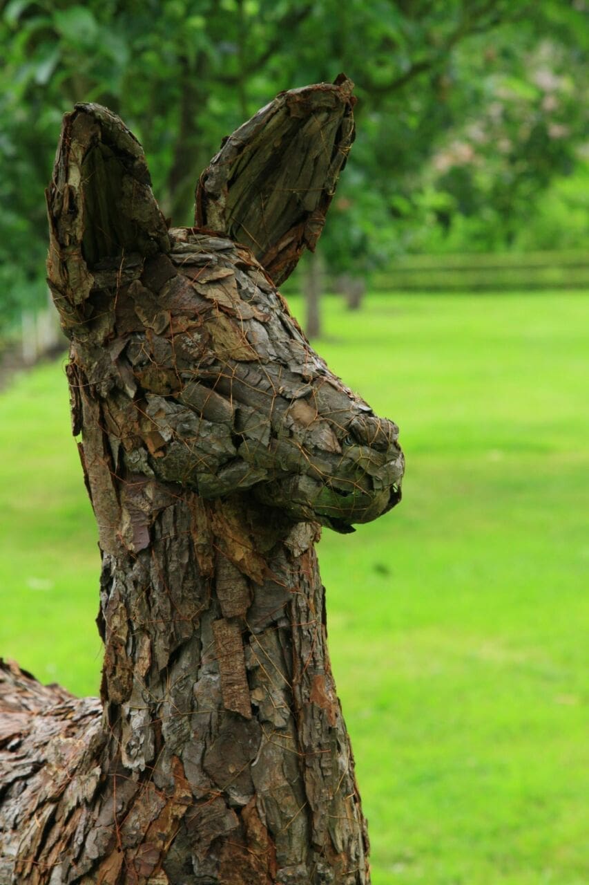Standing Alert Deer (Lifesize Deer Outdoor Yard statue) - Image 2