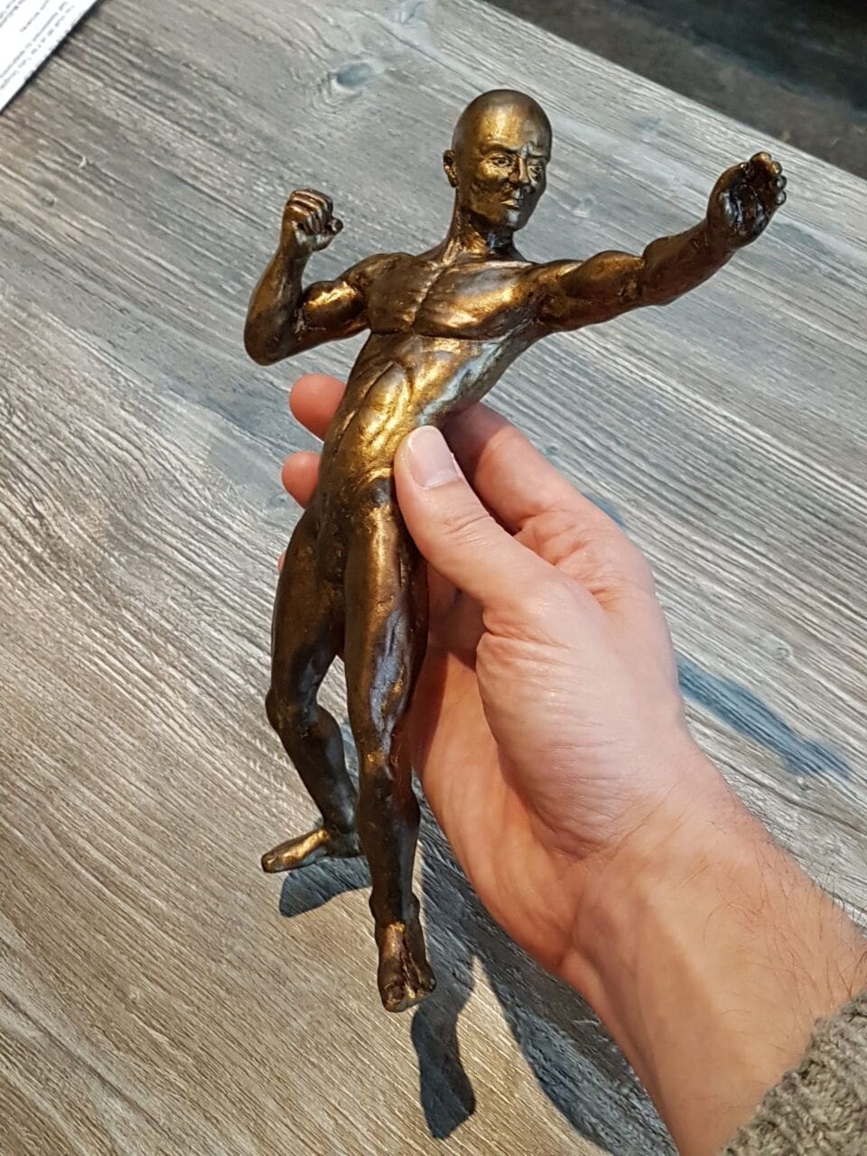 Male Figure Study #3 (Little Nude Warrior statues) - Image 3