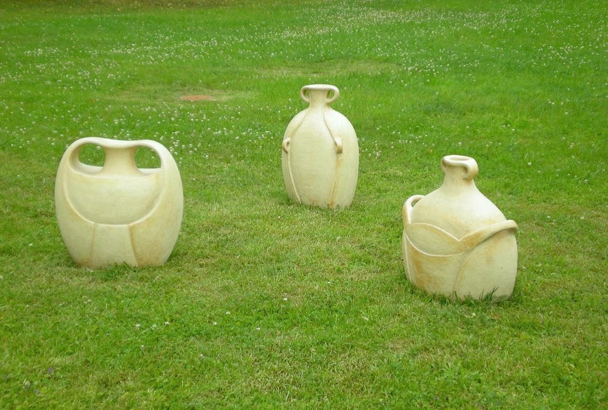 Philosophy of Forms (Abstract Rounded Vessels statues)