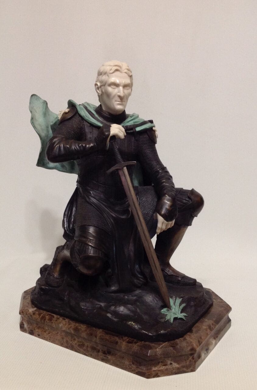 Knight of St John (Sitting Small Knight statuette)
