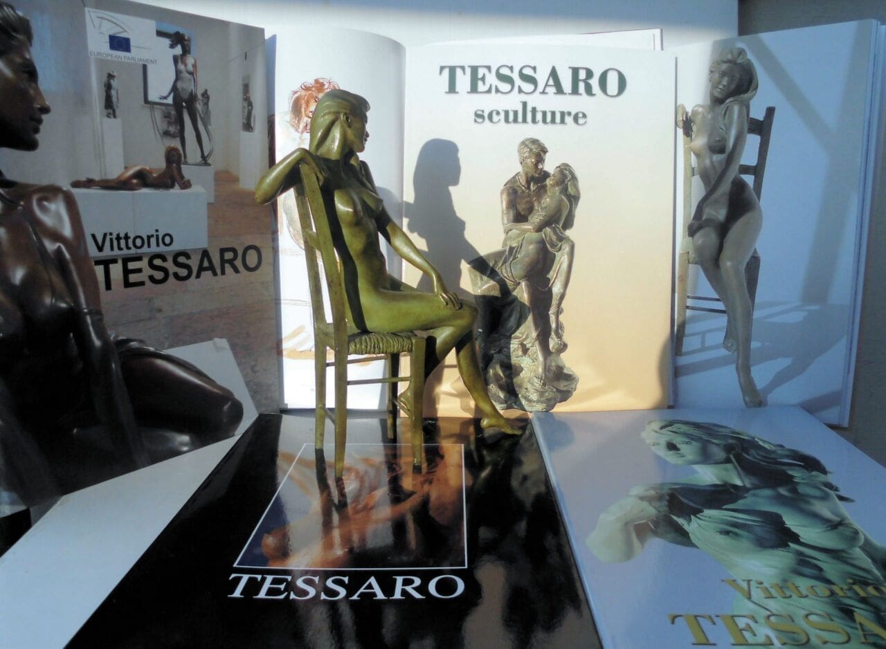 Girl on Chair (Little Naked Bronze Lady sculpture) - Image 5